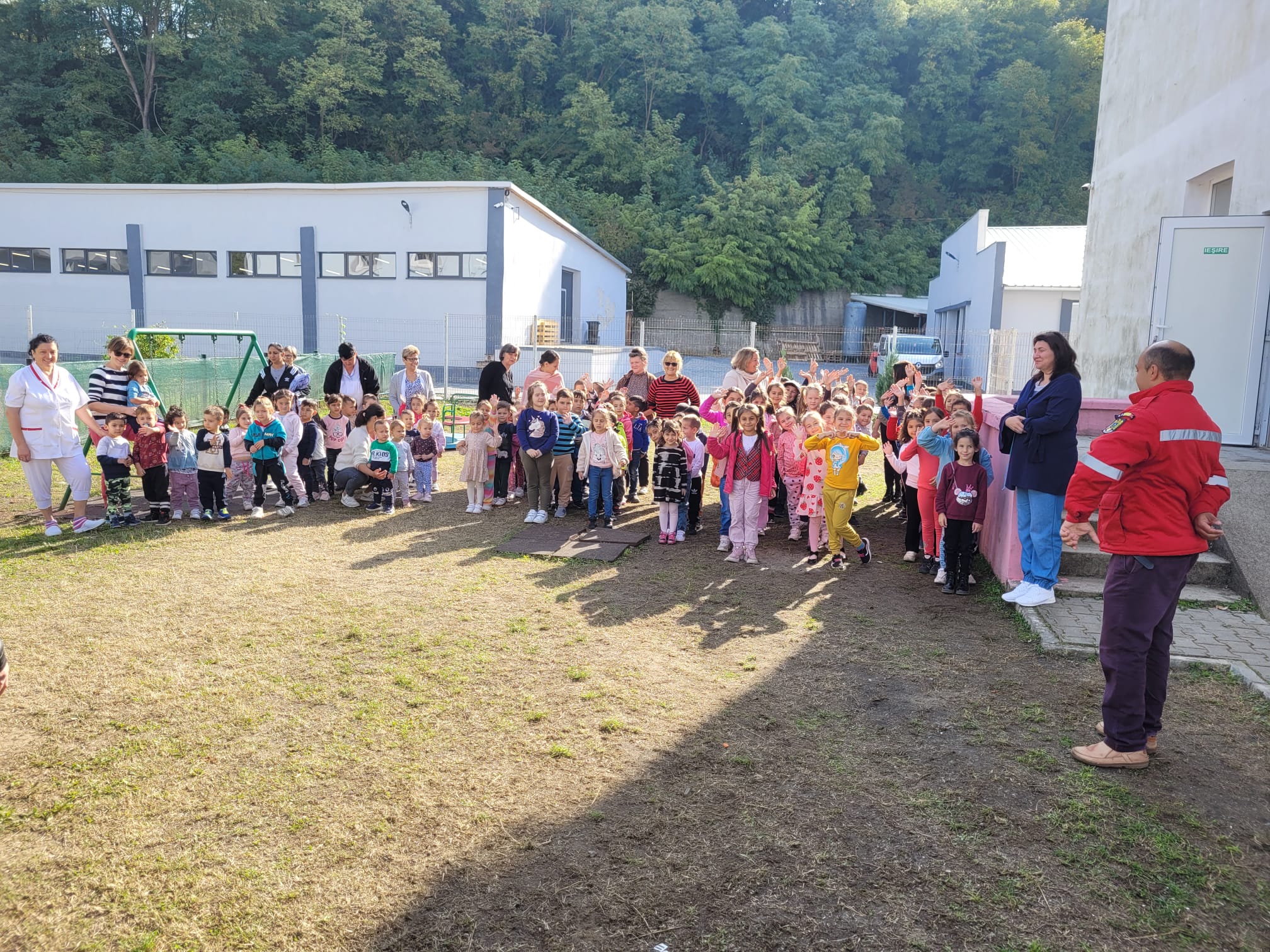 exerciţii de alarmare, la unităţile de învăţământ din copşa mică (foto)