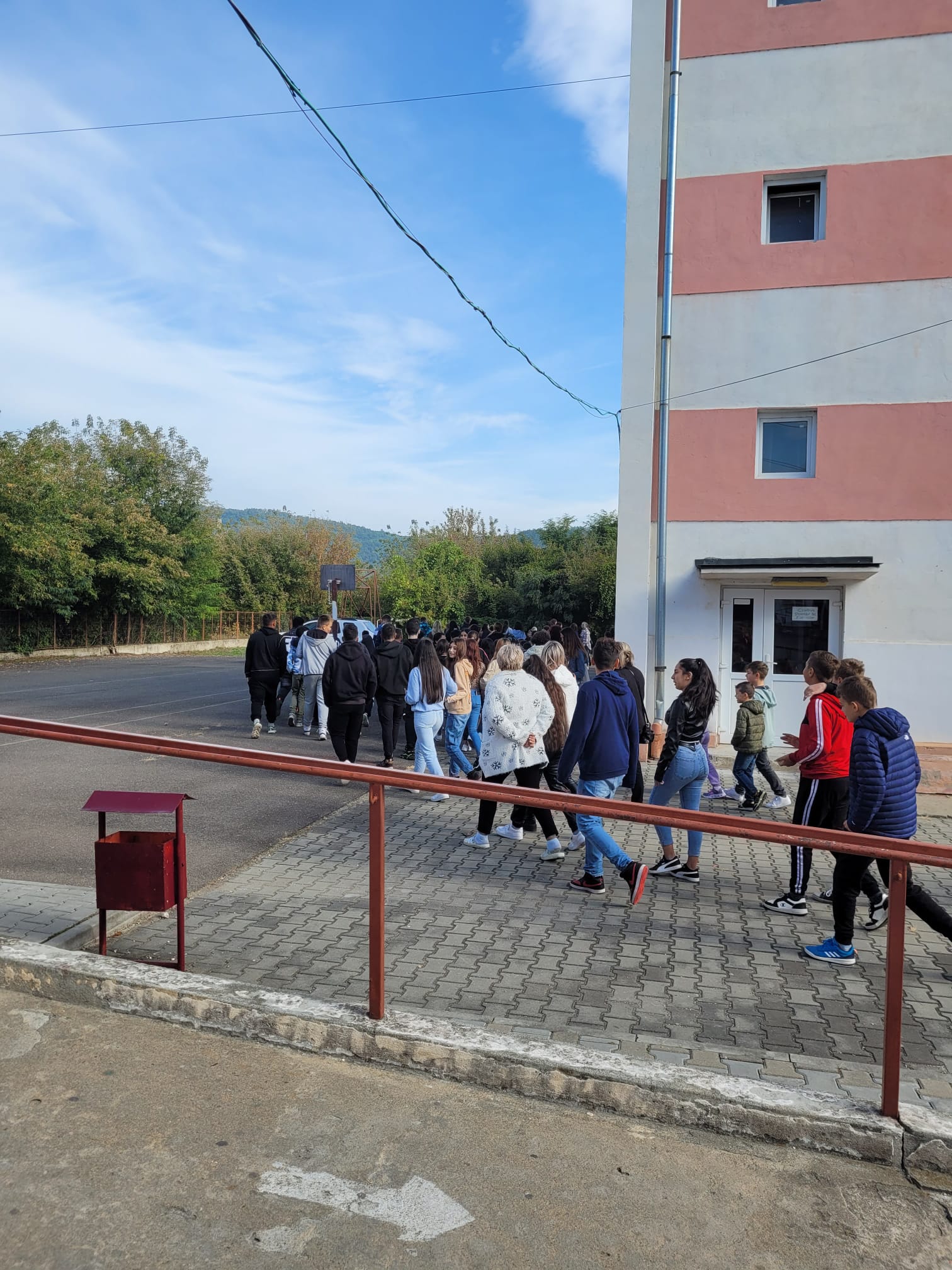 exerciţii de alarmare, la unităţile de învăţământ din copşa mică (foto)