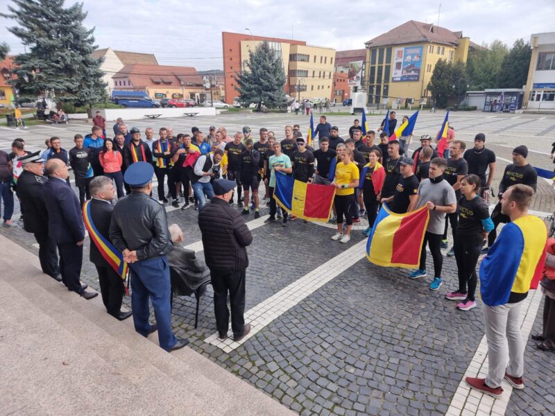 ștafeta veteranilor, un eveniment sportiv și caritabil, trece prin mediaș
