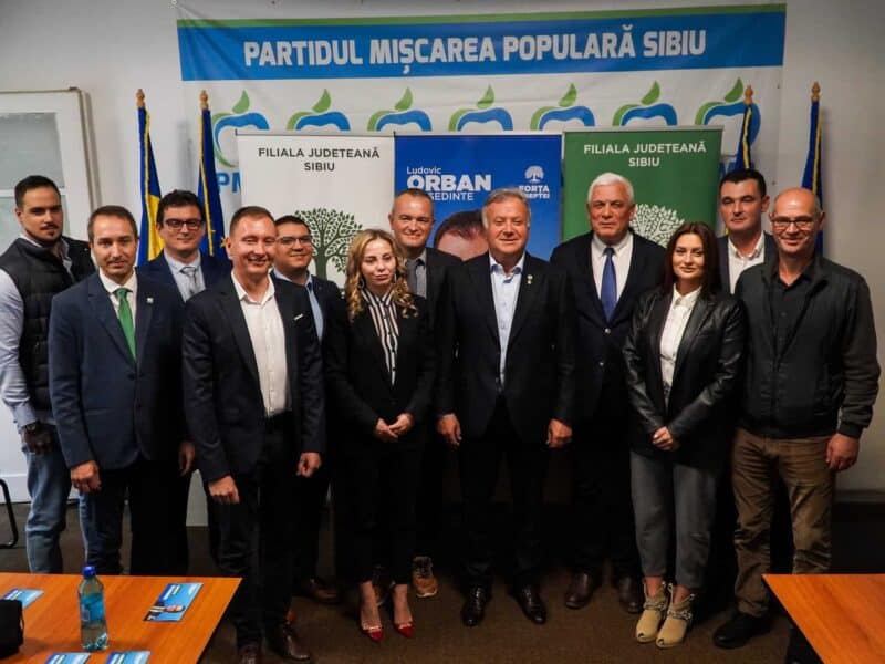 forța dreptei sibiu și-a prezentat candidații pentru alegerile parlamentare – lista completă (video foto)