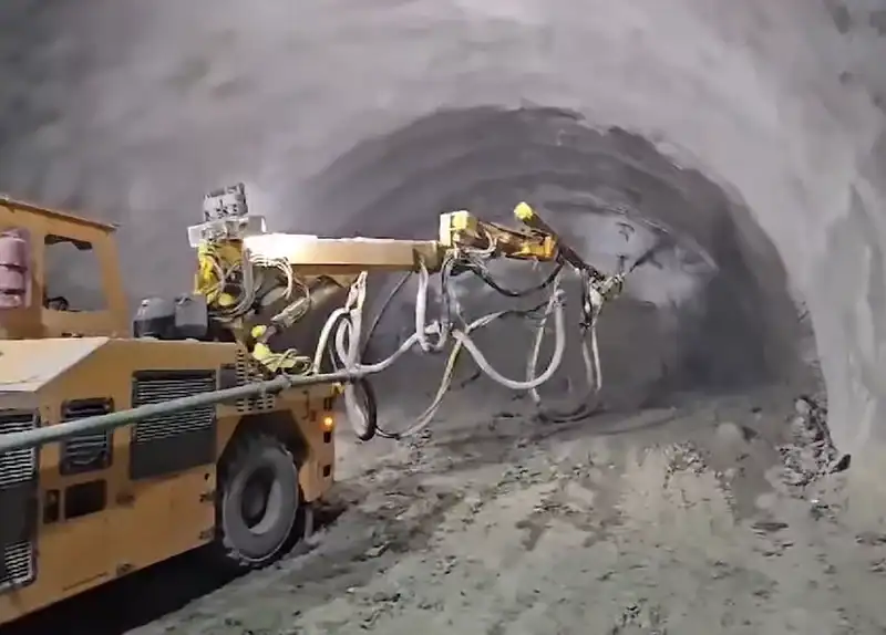 forajele pentru tunelul daniela de pe autostrada sibiu – pitești sunt aproape finalizate