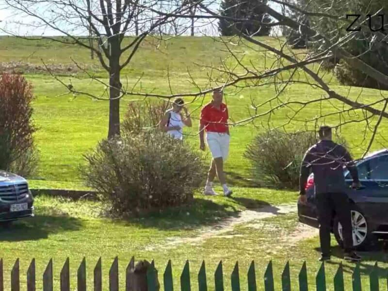 teren de golf la vila de protocol a președintelui klaus iohannis, prezentat în video