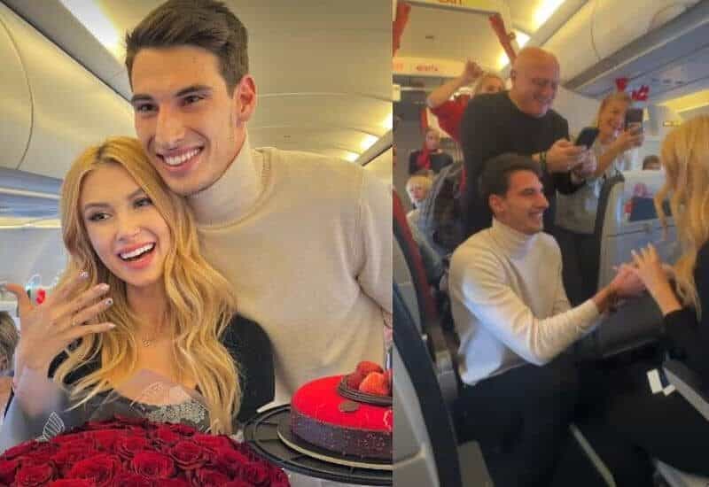 de ce sibianul victor cornea a ales să o ceară în căsătorie pe andreea în avion: dorința de a fi mai aproape de divinitate.
