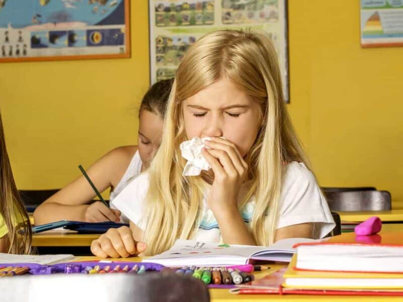 ministerele educației și sănătății solicită părinților să nu trimită elevii la școală atunci când prezintă simptome de gripă.