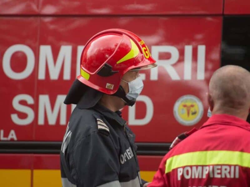 incendiu la micăsasa, unde pompierii au salvat cinci porci și treizeci de păsări.