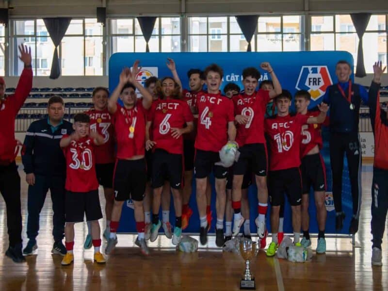 județul sibiu a obținut un nou titlu de campioană la futsal, învingându-și adversarii în finală.