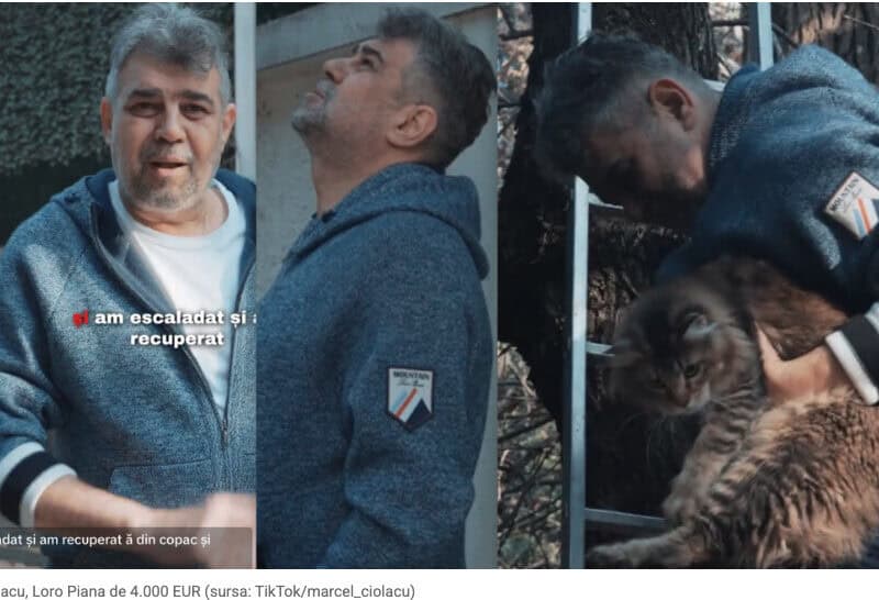 marcel ciolacu s-a afișat pe tiktok purtând un hanorac de 4.000 de euro