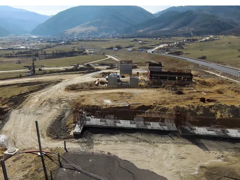 imagini recente de la lotul 2 al autostrăzii sibiu-pitești dezvăluie lucrările intense (video)