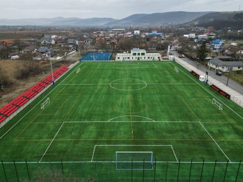 inaugurarea celei de-a 40-a baze sportive moderne la dej, parte a programului euro 2020