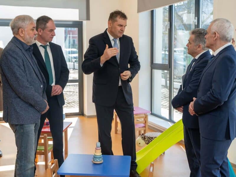 nouă creșă inaugurată la mediaș, cu o investiție de aproape 13 milioane lei (video foto)