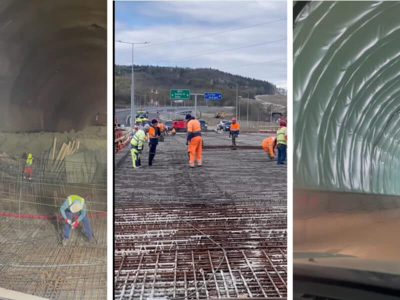 progresul lucrărilor pe autostrada a1 sibiu - pitești: noi străpungeri de tunel și inaugurări programate pentru primăvară (video)