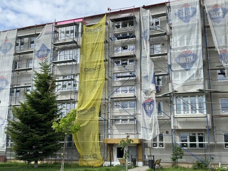 renovarea energetică a blocurilor de locuințe din municipiul mediaș continuă.