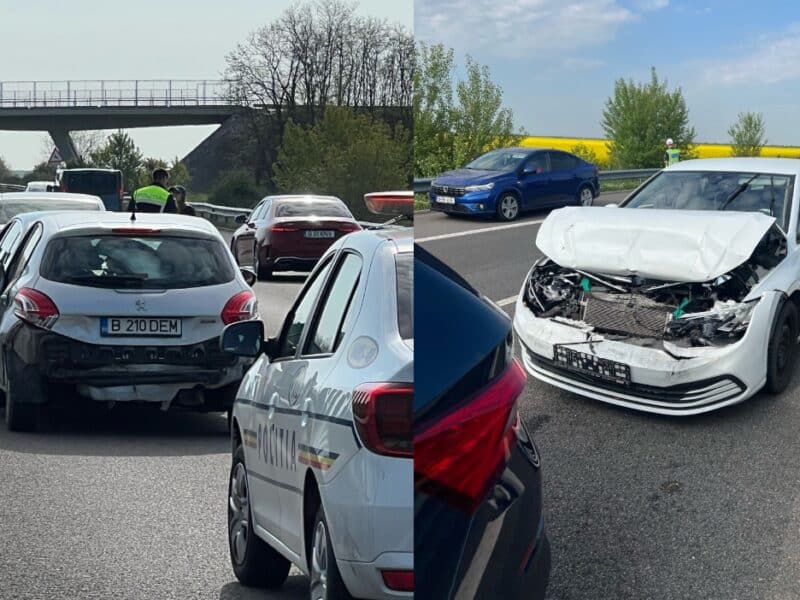 accident grav pe autostrada soarelui, 12 persoane rănite