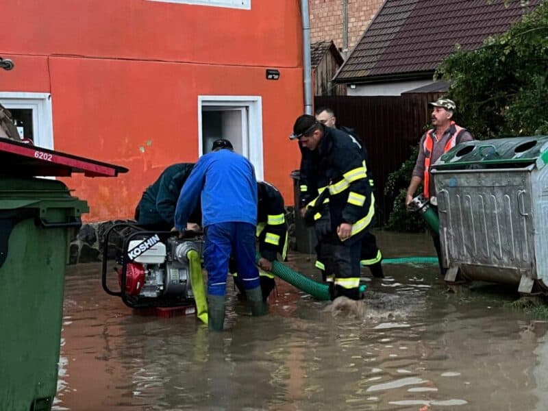 isu sibiu mobilizat pentru sprijinirea localităților sub cod portocaliu de ploi