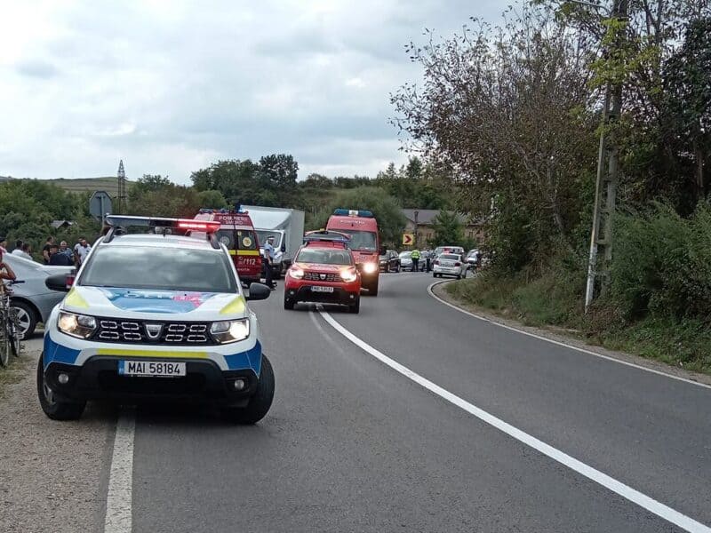 accident serios pe ruta sibiu - mediaș, cu cel puțin trei răniți