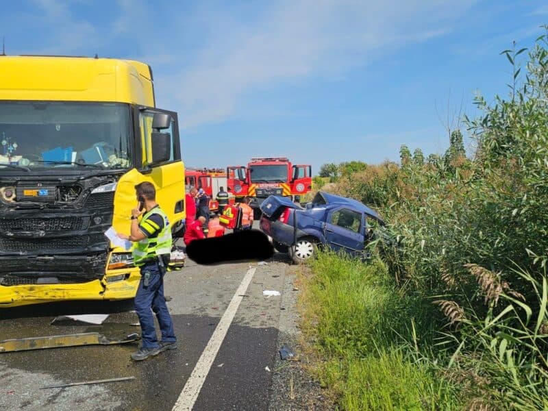 accident tragic la copșa mică: un medieșean și-a pierdut viața