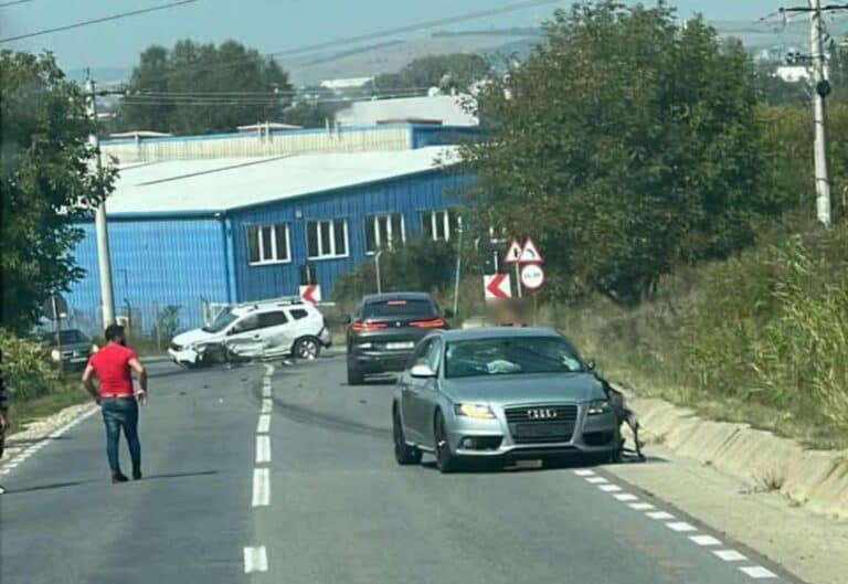 accident pe drumul dintre sibiu și agnita – imagini relevante