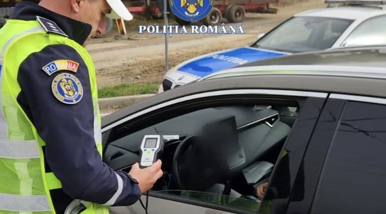 doi șoferi în stare de ebrietate reținuți în nordul sibiului: unul cu 1,53 mg/l și permis suspendat