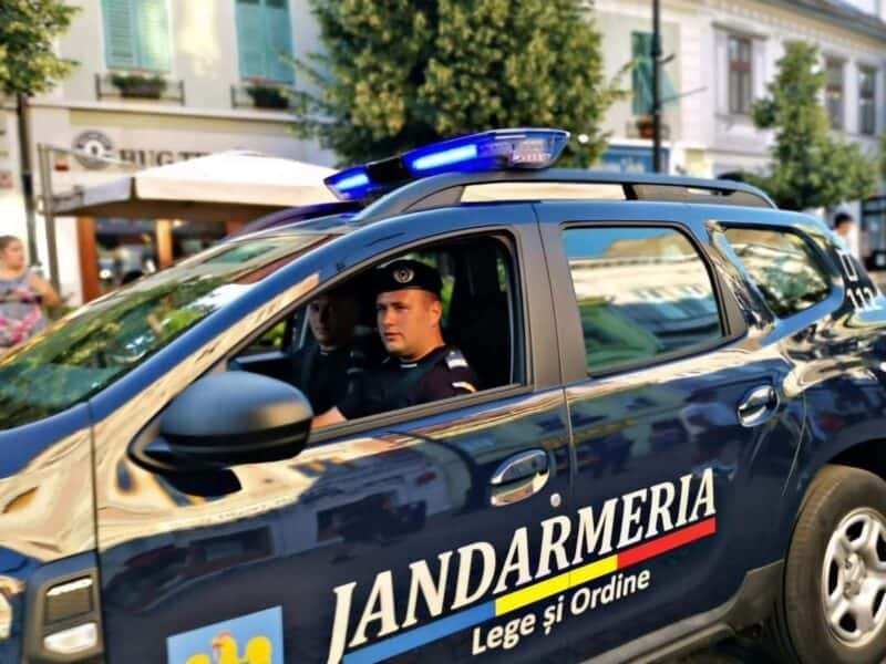furt în centrul sibiului soluționat rapid: jandarmii au reținut hoțul în câteva minute