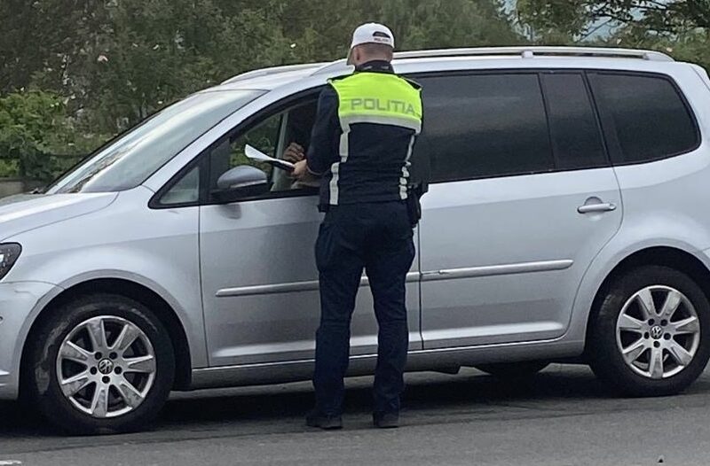 haos pe drumurile din sibiu: trei șoferi fără permis și unul cu număr fals, prinși într-o singură zi