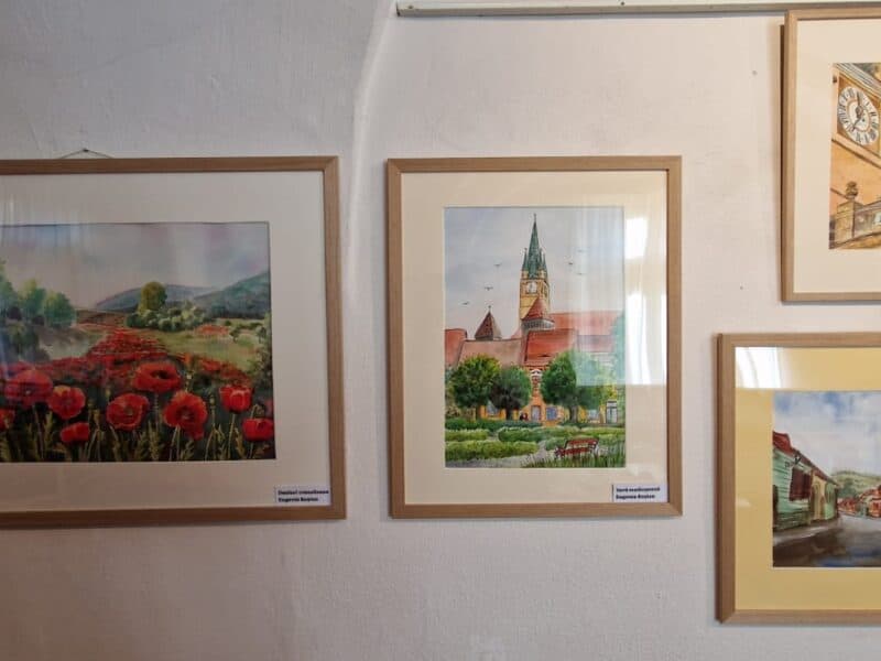 expoziție remarcabilă la muzeul din mediaș cu peste 100 de opere de artă expuse