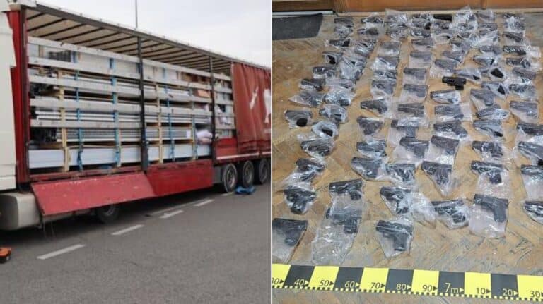turc prins la granița cu românia cu peste 130 de pistoale ascunse