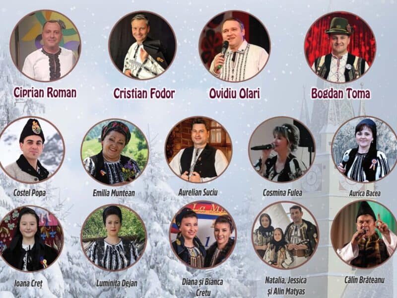 concertul florile dalbe la mediaș aduce împreună cei mai apreciați artiști locali pentru a colinda