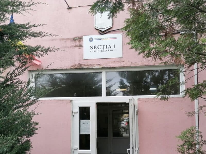 mutare temporară a secției 1 poliție sibiu pentru comunitatea locală