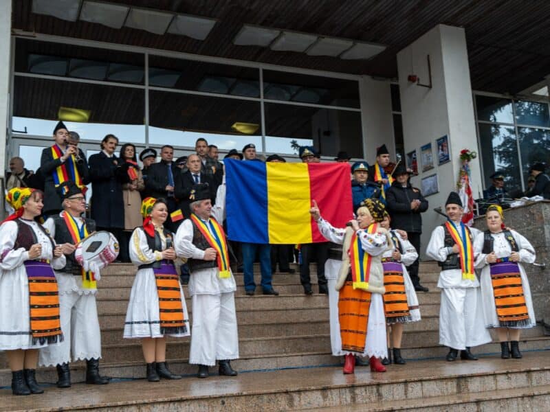 medieșenii au celebrat 1 decembrie alături de sava negrean brudașcu și „sălăjenii”