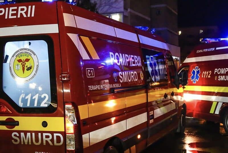 bătrânică accidentată pe trecerea de pietoni de pe calea șurii mici