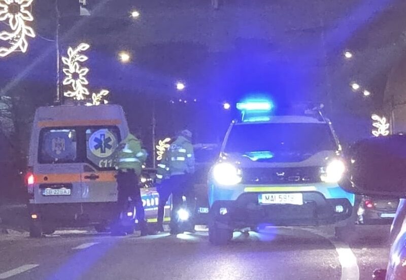 accident pe bulevardul corneliu coposu: tânără accidentată pe trecerea de pietoni