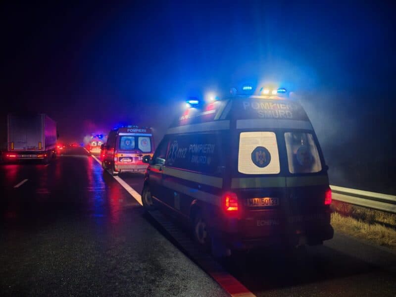 accidentul de marți dimineață pe autostrada sibiu – sebeș: informații despre victime și starea lor de sănătate