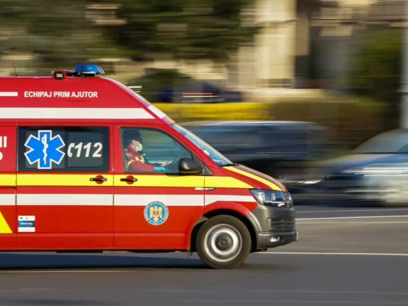 accident în lanț pe hula bradului: trafic complet blocat