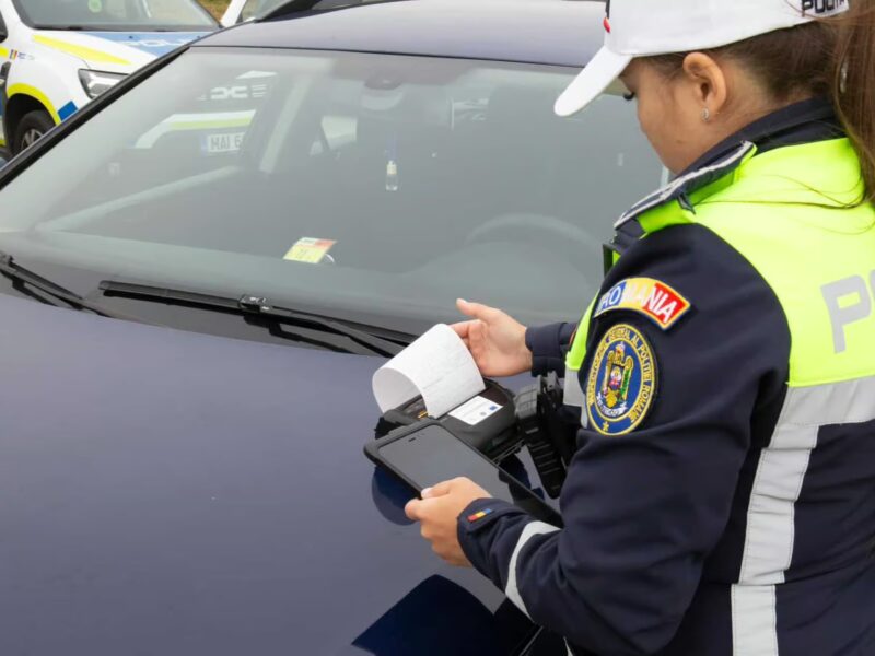 șofer din mureș reținut la copșa mică pentru utilizarea unui permis fals
