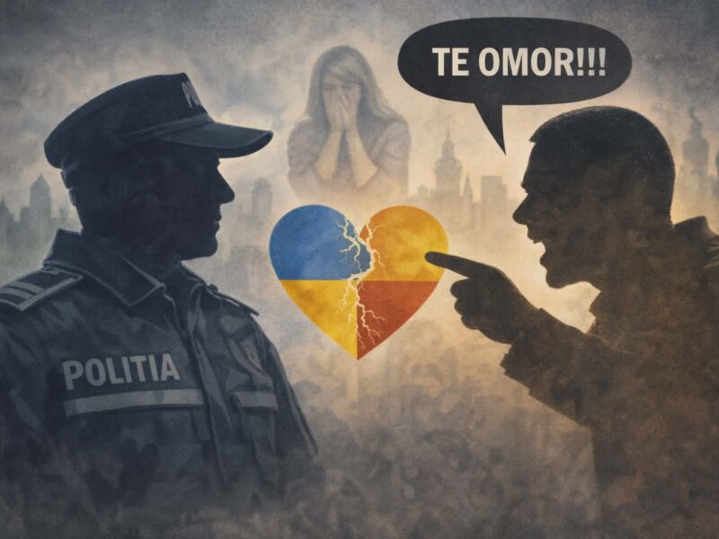 gelozie extremă: un polițist din sibiu, amenințat cu moartea de un cetățean ucrainean