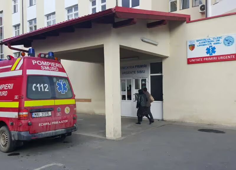 accident grav la ocna sibiului: copil lovit de două mașini
