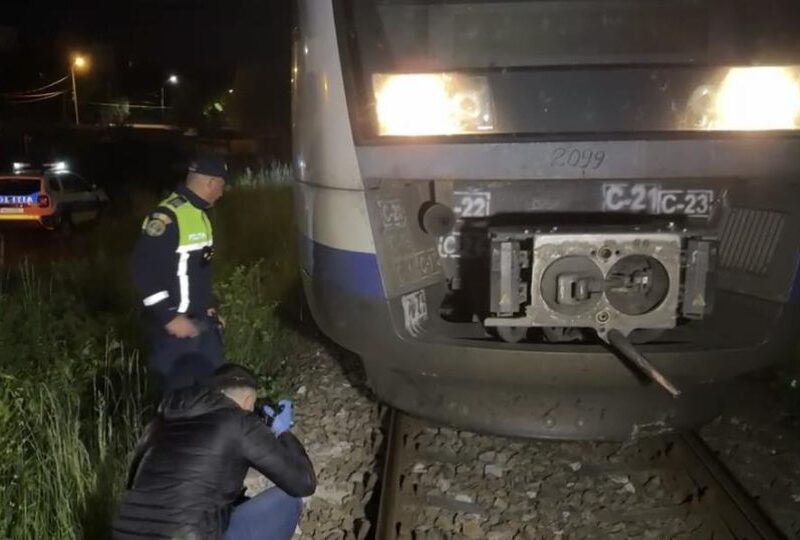 bărbat decedat după ce a fost lovit de tren între ocna sibiului și mândra