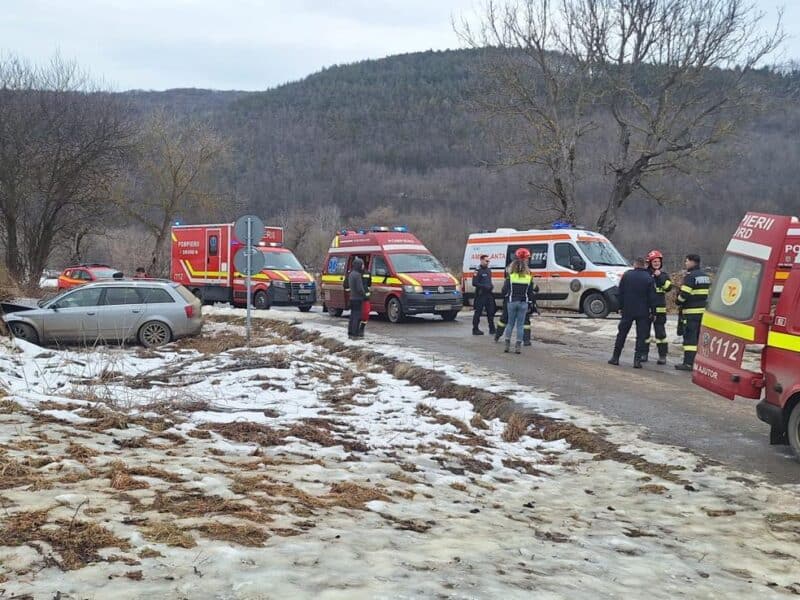 accident la șalcău: patru răniți după ce un șofer a pierdut controlul în curbă