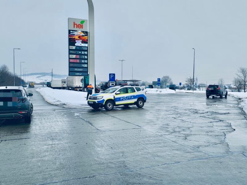 razie pe autostradă la sibiu: zeci de vitezomani sancționați și permise suspendate