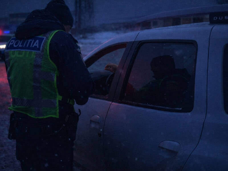 șofer din sibiu, prins în trafic cu permisul suspendat