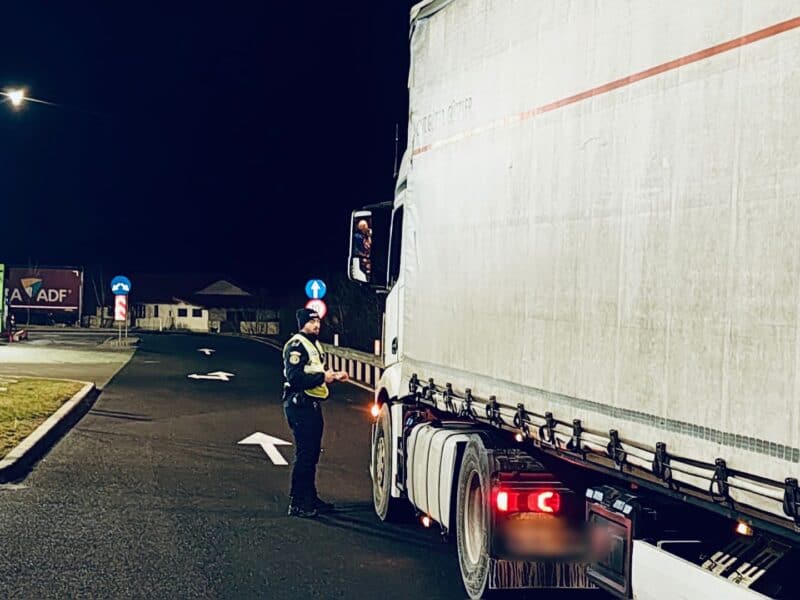 șofer din argeș surprins pe autostrada sibiu fără a utiliza cartela tahograf