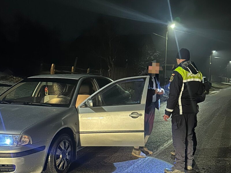 șelimbărean surprins la volan sub influența alcoolului în titești, județul vâlcea: concentrație de peste 1 la mie