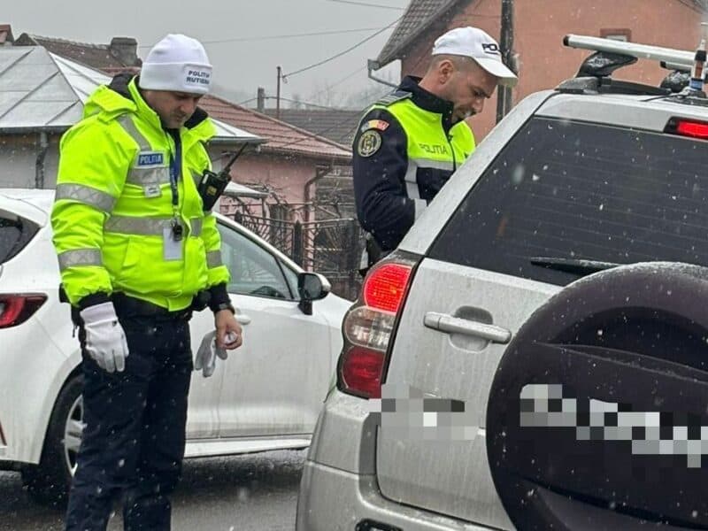 șoferiță din sibiu, sub influența alcoolului, provoacă accident în coloană