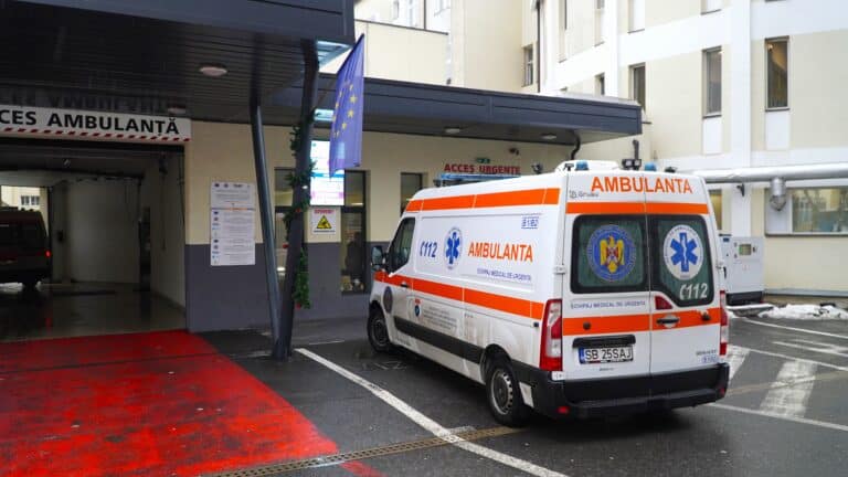 accident în lanț la mediaș: două persoane rănite
