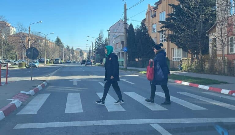 poliția desfășoară controale pentru pietoni în județul sibiu