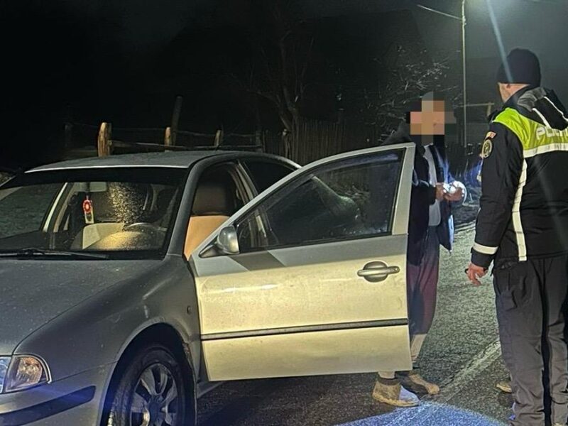șofer din hamba, depistat băut și fără permis în șura mare la ora 3 dimineața