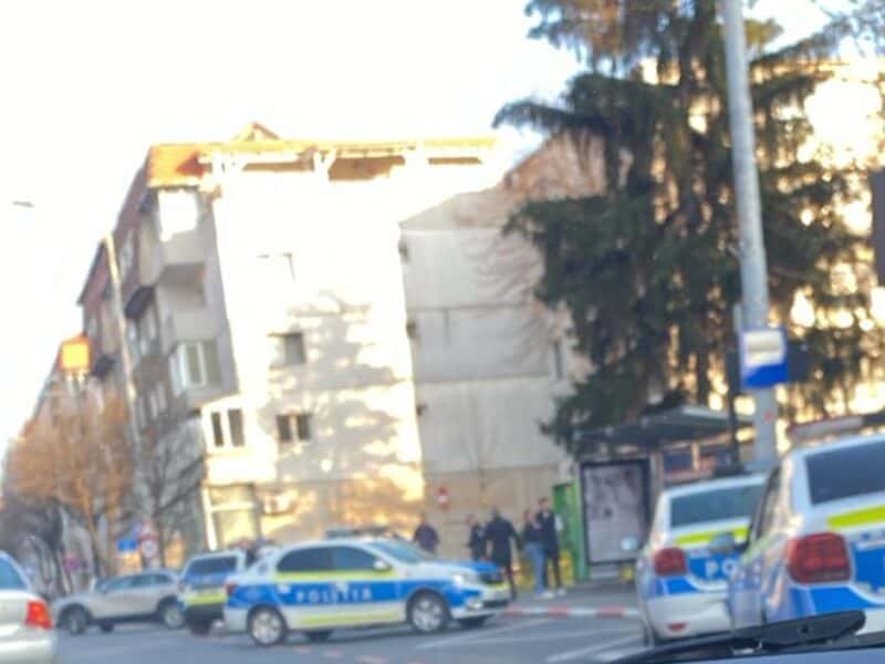 conflict pe bulevardul milea din sibiu: doi bărbați reținuți de poliție