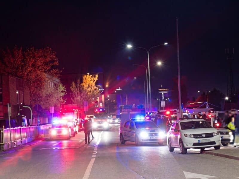 fragmente de dronă rusească au căzut în galați, provocând daune unui stâlp și unei anexe