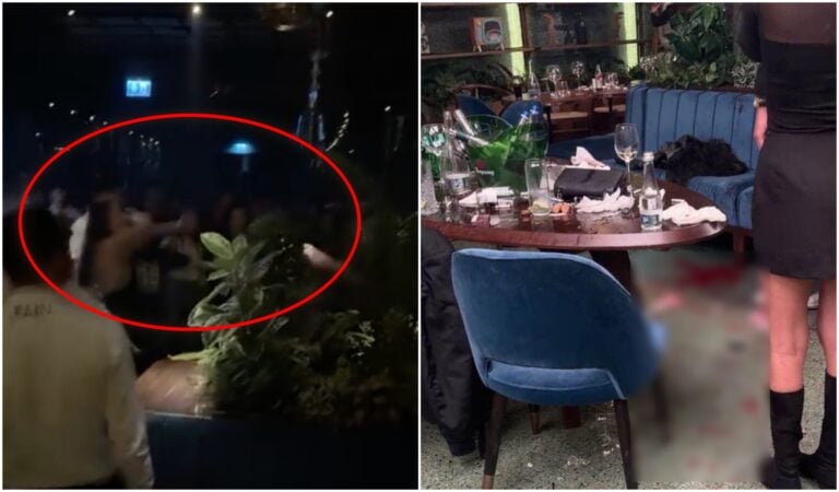 scandal în centrul sibiului: petrecăreți implicați într-o bătaie la fain