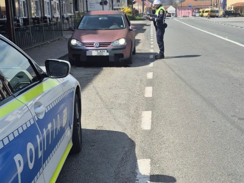 accidente rutiere la cisnădie și avrig: șofer băut și mopedist fără permis, opriți de polițiști